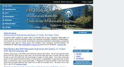 Desktop Screenshot of matendustri.ktu.edu.tr