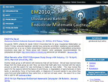Tablet Screenshot of matendustri.ktu.edu.tr