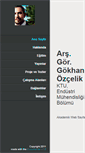 Mobile Screenshot of gozcelik.ktu.edu.tr